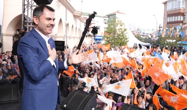 Murat Kurum'dan Büyükçekmeceli vatandaşlara söz