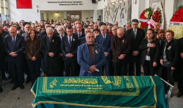 Özgür Özel, Mehmet Aslandoğan’ın cenazesine katıldı