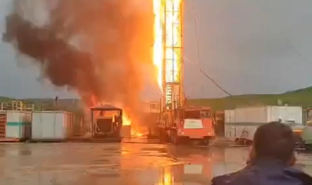 Petrol kuyusunda korkunç patlama! 1 işçi öldü