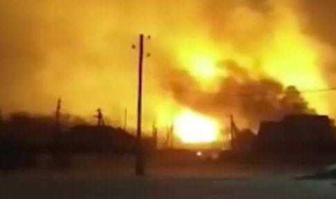 Rusya’da doğal gaz boru hattında patlama: 6 yaralı