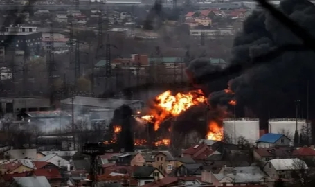 Rusya, Ukrayna'ya saldırdı! 4 ölü, 8 yaralı