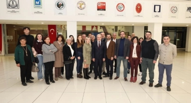 Şadi Özdemir'in seçim çalışmalarındaki ilk durağı akademik odalar oldu