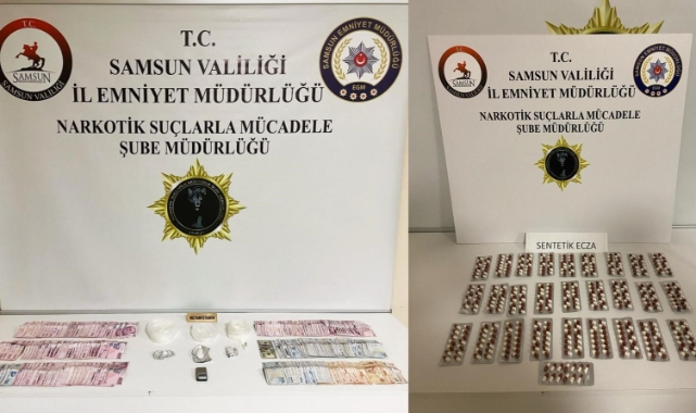 Samsun'da uyuşturucuya geçit yok