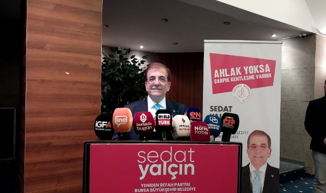 Sedat Yalçın'dan 'Ulaşım ve Kentsel Hareketlilik' konulu 3. basın toplantısı