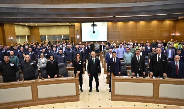Sertifikalarını Başkan Aktaş'ın elinden aldılar