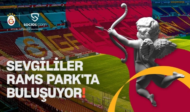 Sevgililer, RAMS Park'ta buluşuyor