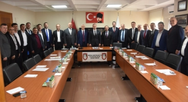 Şöförler Odası Başkanları Bursa'da toplandı