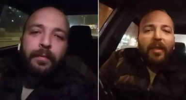 Takside kan donduran anlar: Ölülerinizi diri diri yaksınlar!