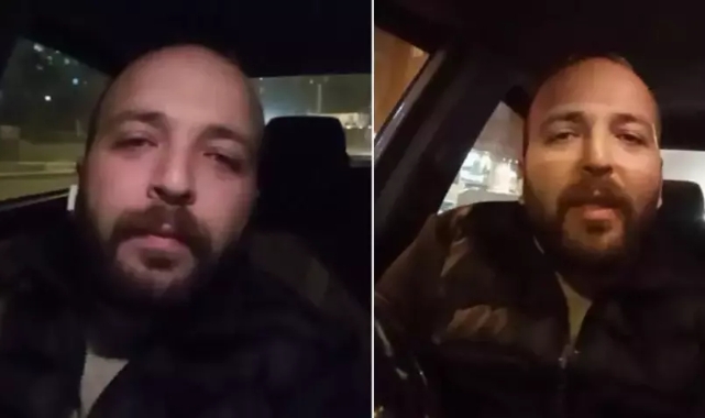 Takside kan donduran anlar: Ölülerinizi diri diri yaksınlar!