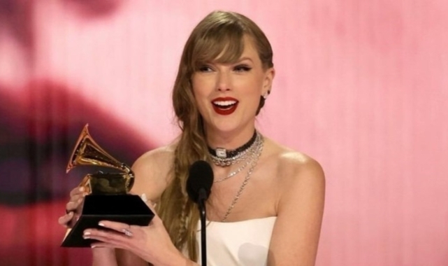 Taylor Swift grammy kazandı! Ekibine hediye dağıttı