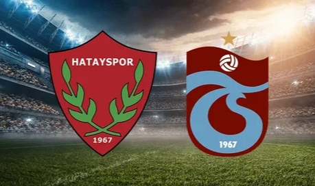 Trabzonspor-Hatayspor kadroları belli oldu