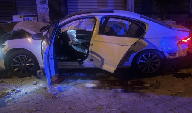 Trafik kazası sonrası silahlar konuştu