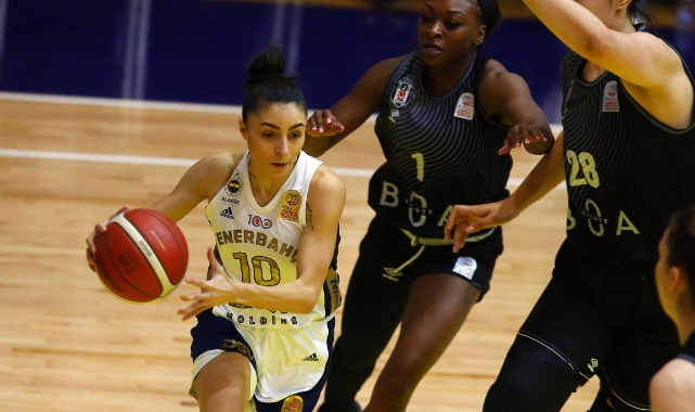 Türkiye ING Kadınlar Basketbol Süper Ligi: Fenerbahçe: 100 - Beşiktaş: 91