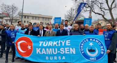 TÜRKİYE KAMU-SEN Bursa'da emekliler için toplandı