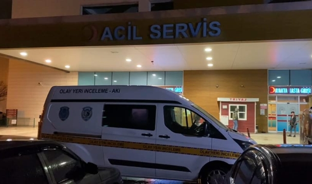 Tuvaletini yapan adam silahla yaralandı