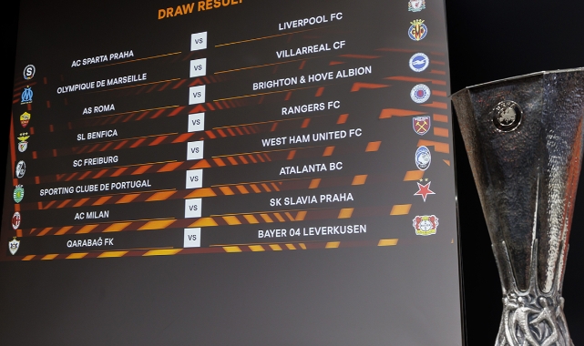 UEFA Avrupa Ligi’nde son 16 turu eşleşmeleri belli oldu