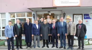 Vali Demirtaş Tophane MTAL'de incelemelerde bulundu
