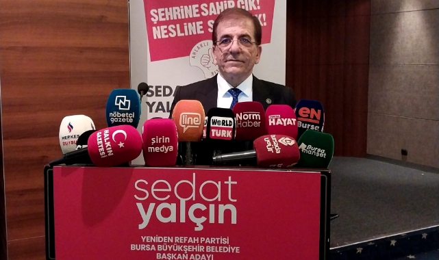 YRP Bursa Adayı Yalçın çalışmalarını aktardı