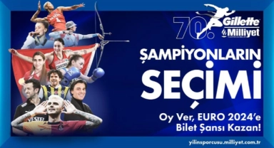 70. Gillette Milliyet Yılın Sporcusu Ödülleri'nde halk oylaması başladı