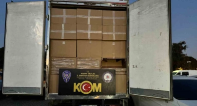 Adana'da kaçak makaron operasyonu