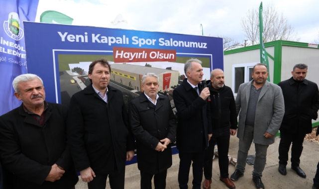 Akhisar Spor Salonunun yapımına başlandı