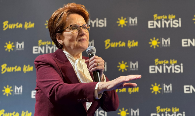 Akşener, Bursa'da partililerle iftarda buluştu