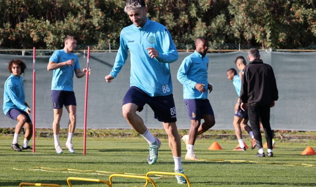 Alanyaspor’da Kayserispor maçı hazırlıkları başladı