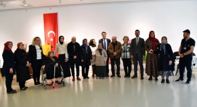 ALBAM sakinlerinden Yaşlılar Haftası sergisi