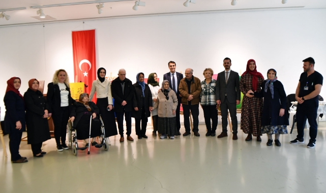 ALBAM sakinlerinden Yaşlılar Haftası sergisi