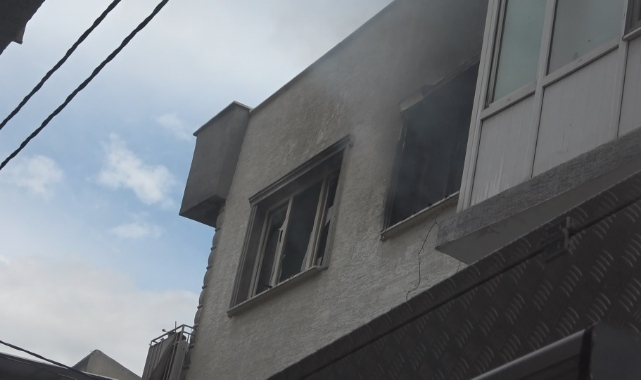 Alevler binayı sardı can pazarı yaşandı