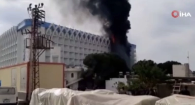 Antalya'da korkutan yangın