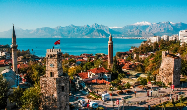 Antalya'ya turist akını