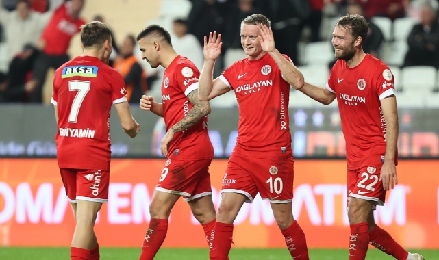 Antalyaspor 5 maç sonra kazandı