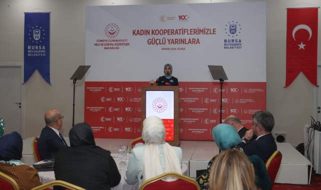 Bakan Göktaş Bursa'da kadın kooperatiflerinin temsilcileriyle buluştu