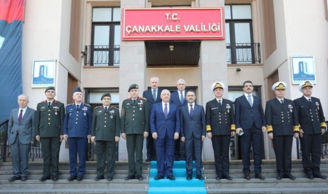 Bakan Güler'den Çanakkale Valiliğine ziyaret