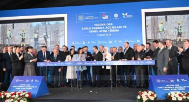 Bakan Kacır Yalova Makine OSB açılışında