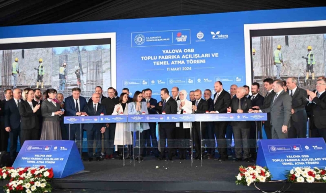 Bakan Kacır Yalova Makine OSB açılışında