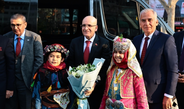 Bakan Şimşek’ten Vali Coşkun ve Başkan Zolan’a ziyaret