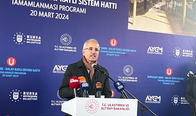 Bakan Uraloğlu: "Bursa'ya 202 milyar liralık yatırım yaptık"
