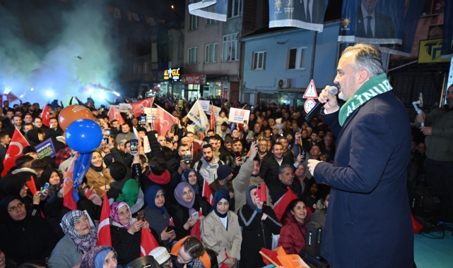 Başkan Aktaş’a İnegöl’de coşkulu karşılama
