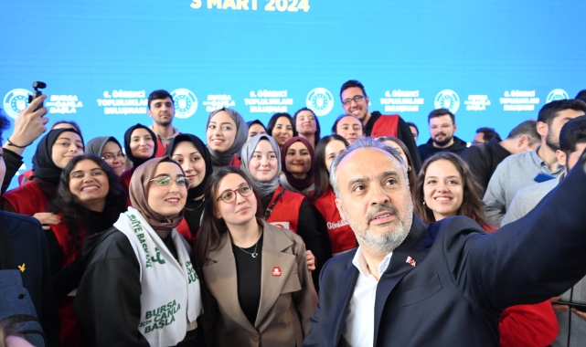 Başkan Aktaş, Hayat, Bursa'da gençlere güzel