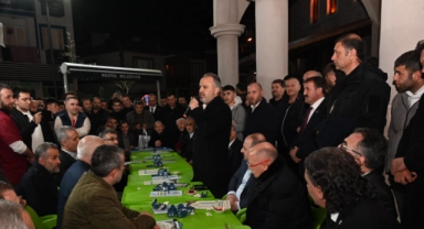 Başkan Aktaş ilk teravide Kestel halkıyla buluştu