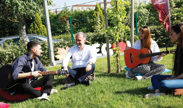 Başkan Taban'dan gençlere peş peşe müjdeler