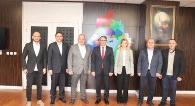 BEKSİAD’dan Yıldırım Kaymakamı Metin Esen'e ziyaret