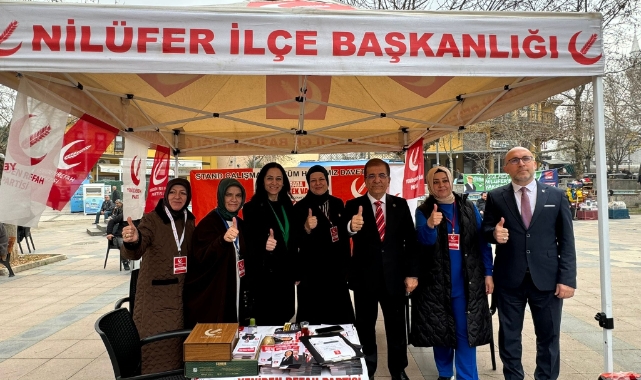 Belediye Başkan Adayı Yalçın'ın durağı Nilüfer'di
