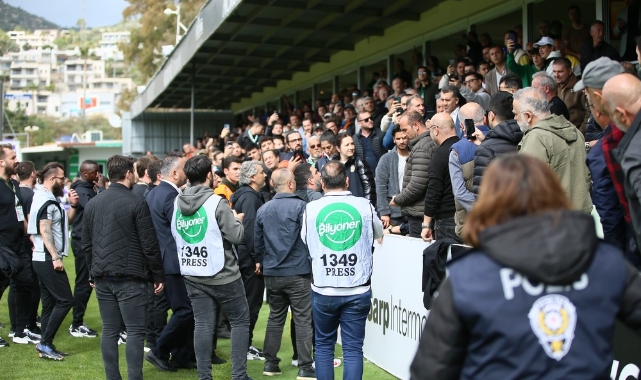 BodrumFK ve Eyüpspor maçında kargaşa çıktı!