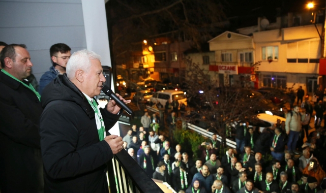 Bozbey Büyükşehir çalışanlarına seslendi; “Mustafa Ağabeyiniz geliyor”