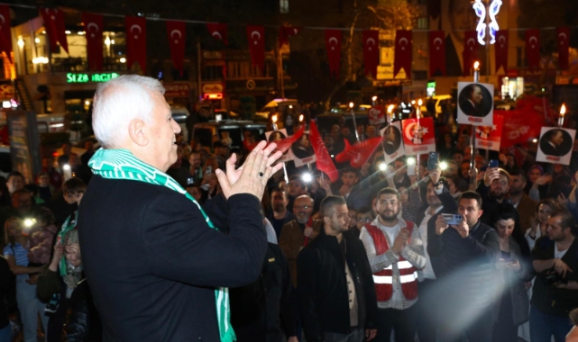 Bozbey’e Orhangazi’de fener alayı! 