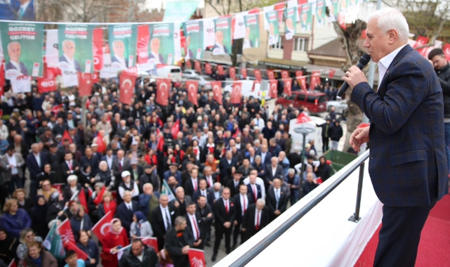 Bozbey’in halk buluşması mitinge dönüştü