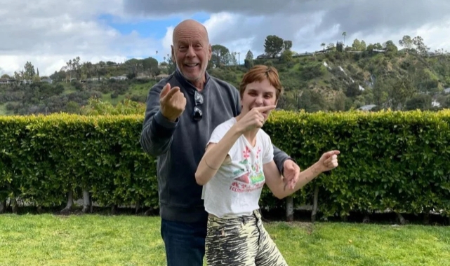 Bruce Willis'in kızı Tallulah'a otizm teşhisi konuldu
